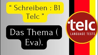 Schreiben B1 Telc   Eva [upl. by Tenay628]