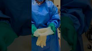 How to Surgeons Put on Their Gloves🤯😳 [upl. by Merna]