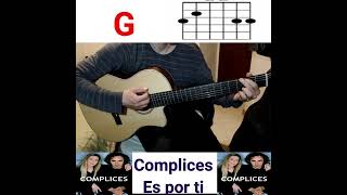 Es por ti cómplices   acordes guitarra [upl. by Sikleb447]