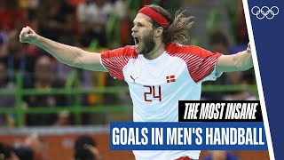 🤩 INSANE 🔥 Goals of Mens Handball from Rio 2016 and Tokyo 2020 [upl. by Ydnil]