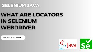 What are locators in Selenium WebDriver [upl. by Hurff]
