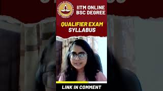 IITM Online BSc Qualifier Exam Syllabus  English Statistics Maths Computational Thinking shorts [upl. by Attalanta]