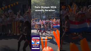 Paris Olympic 2024 womens marathon  sifan Hassan Paris Olympic 2024 [upl. by Chapnick823]