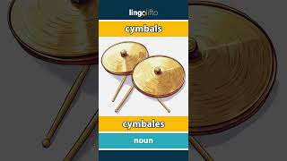 🇬🇧🇫🇷 cymbals  cymbales  vocabulary builder  learn English  apprenons langlais [upl. by Raynah840]