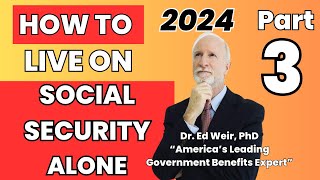 Former SSA Insider Survive on Social Security Tips Secrets PART 3 socialsecurity medicare [upl. by Oratnek]