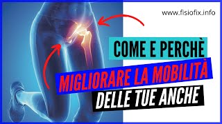 Mobilità articolare anca  Esercizi per mobilità articolare e flessibilità delle anche [upl. by Auhsej]