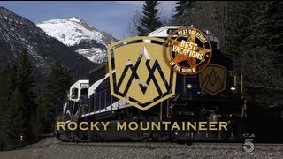 Rocky Mountaineer  Best Vacationsmov [upl. by Ayikin597]