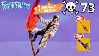 73 Elimination CRUELLA Solo Vs Squads quotZero Buildquot Gameplay WINS Fortnite Chapter 5 Season4 [upl. by Alyakcim]