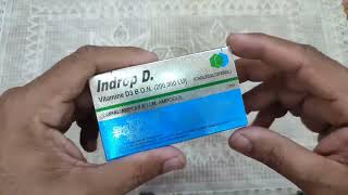 Indrop D injection use in Urdumubeenhealthtv9977 Vitamin d injection use in UrduIndrop D capsule [upl. by Tunk]