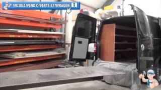 Bedrijfswageninrichting Volkswagen Transporter T6 SPECIALIST IN MAATWERK Transporter Inrichten [upl. by Alrac238]