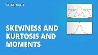 Skewness And Kurtosis And Moments  What Is Skewness And Kurtosis  Statistics  Simplilearn [upl. by Ivor]