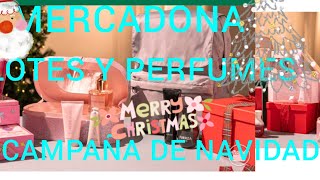 MERCADONA CAMPAÑA DE NAVIDAD 2024 LOTES Y PERFUMES CONTENIDO Y PRECIOS A PARTIR DEL 13 EN TIEND [upl. by Millburn]