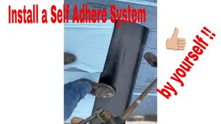 How to install  Self Adhere roll roofing [upl. by Viridissa]