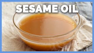 Quick Toasted Sesame Oil Homemade Infused Oil [upl. by Liag]