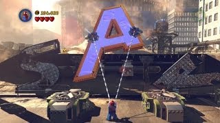 LEGO Marvel Superheroes  Level 7 Bifrosty Reception FREE PLAY All Collectables [upl. by Mackoff831]