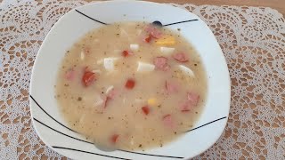 🥣 Barszcz biały Winiary  Ola gotuje [upl. by Tamma]