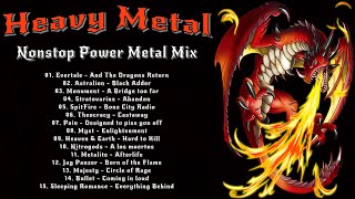 Heavy Metal│NonStop Power Metal Mix│Heavy Metal Song Compilation│Power Metal Song Mix [upl. by Kristos245]