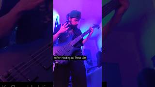 KoЯn  Holding All These Lies Bass Cover bass cover [upl. by Ahtekahs]