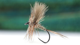 Adams Dry Fly  Variant  with CDC wing [upl. by Tnomal]