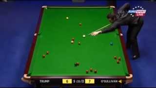 Ronnie OSullivans obscene gesture  Snooker World Championship 2013 [upl. by Dicks]