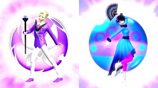 【MMD】Miraculous ☆ Good Hawk Moth amp Mayura Transformations「New Heroes FANMADE」 [upl. by Wilona]