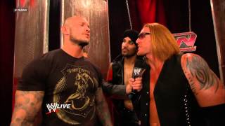 3MB declares they are in the 2013 Royal Rumble Match Raw Jan 7 2013 [upl. by Nibroc]