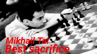 Mikhail Tal vs Lev Polugaevsky Tal chess gamebest game Tal amazing sacrfice Tal a Big mistake [upl. by Sirtaeb88]