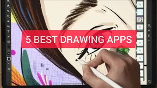 DRAW LIKE A PRO 5 Best Apps for Artists amp beginners [upl. by Hukill253]