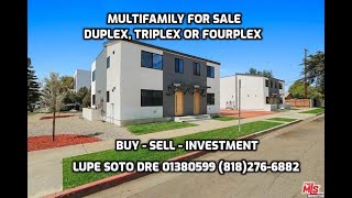 MULTIFAMILY for sale  4 units FOURPLEX en venta [upl. by Chevalier475]