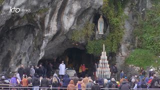 Chapelet du 25 novembre 2023 à Lourdes [upl. by Anilac]