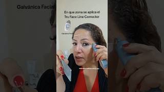 Galvánica Facial con el Tru Face Line Corrector belleza skincareantiage [upl. by Hunt]