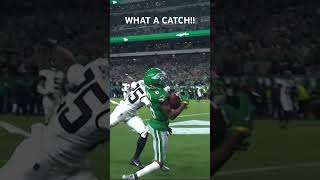 DeVonta Smith one handed touchdown vs Jacksonville nfl nflfootball eagles [upl. by Dickens]