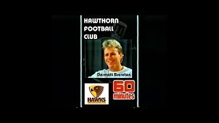 AFL FOOTBALL  Dermott Brereton 60 Minutes Exclusive  Australian Rules Footy [upl. by Vogeley]