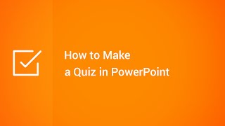 How to Make a Quiz in PowerPoint [upl. by Debbie358]