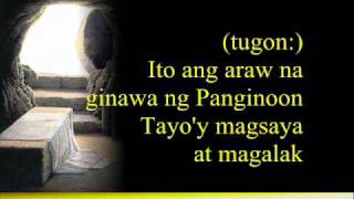 Conrad Mananes  Ito Ang Araw Salmo 118 117 in the Tagalog Missal [upl. by Tteirrah436]