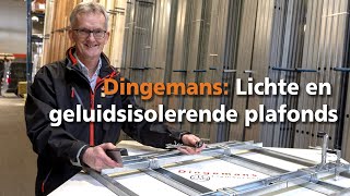 Lichte geluidsisolerende plafonds met Dingemans C6027 [upl. by Naujaj]