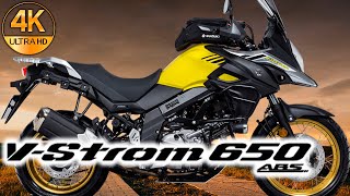 VStrom 650 xt Suzuki 2023  Ficha Técnica Precio Análisis [upl. by Henrique816]