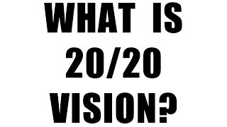 What does 2020 vision mean [upl. by Christianity731]