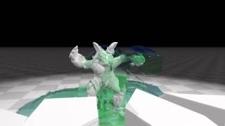 Position Based Fluids  Viscous Goo [upl. by Kirbie]