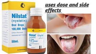 nilstat dropsNystatinuses dose and side effects [upl. by Yrallih]