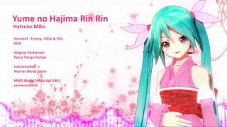 Hatsune Miku  Yume no Hajima Rin Rin Vocaloid Cover [upl. by Ayatnwahs557]