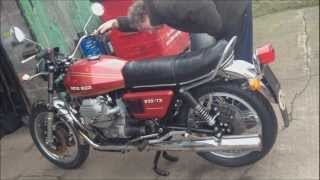 Moto Guzzi 850 T3 Started After 37 Years [upl. by Eecart342]