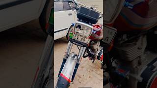 Ride 🏍️Honda 125 Modified stickering modification hondalovers [upl. by Wehttan]