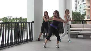 StepFlix Aeróbicos Cardio Latino mezcla de ritmos clase 1 [upl. by Libnah]