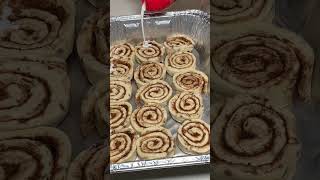 TIKTOK VIRAL CINNAMON ROLL HACK  Barbara Atewe cinnamonrolls baking [upl. by Leonora]