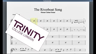 The Riverboat Song Trinity Grade 5 Guitar [upl. by Baseler]