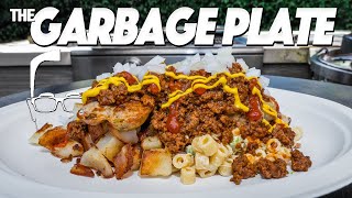 THE LEGENDARY GARBAGE PLATE AT HOME  SAM THE COOKING GUY [upl. by Kenti372]