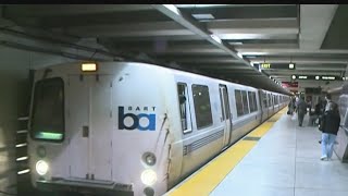 BART retiring legacy trains as it switches to new schedule [upl. by Aihsened]