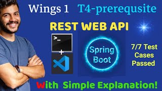 TCS Wings 1 T4 SpringBoot  RestWebAPI  T4 Prerequisite  springboot tcs wings1 [upl. by Cassi736]