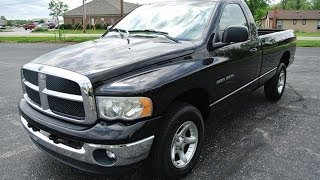 2003 Dodge RAM 1500 SLT Start Up and Full Tour [upl. by Aramois]